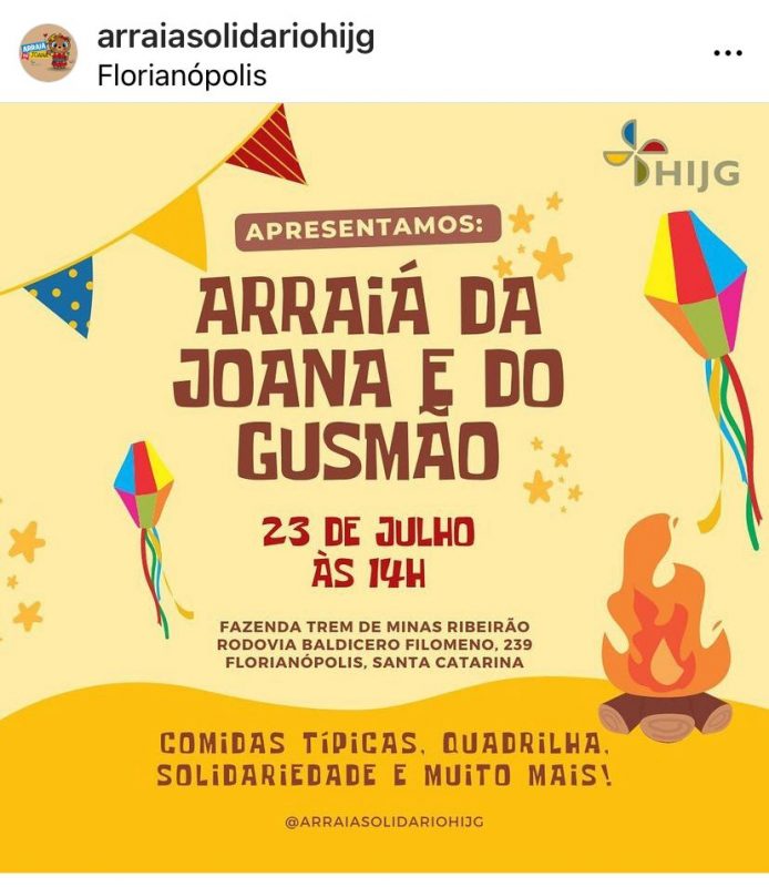 Arraia beneficente do Hospital Infantil Joana de Gusm&atilde;o espera arrecadar fundos para melhorias no Hospital – Foto: Reprodu&ccedil;&atilde;o/Redes Sociais