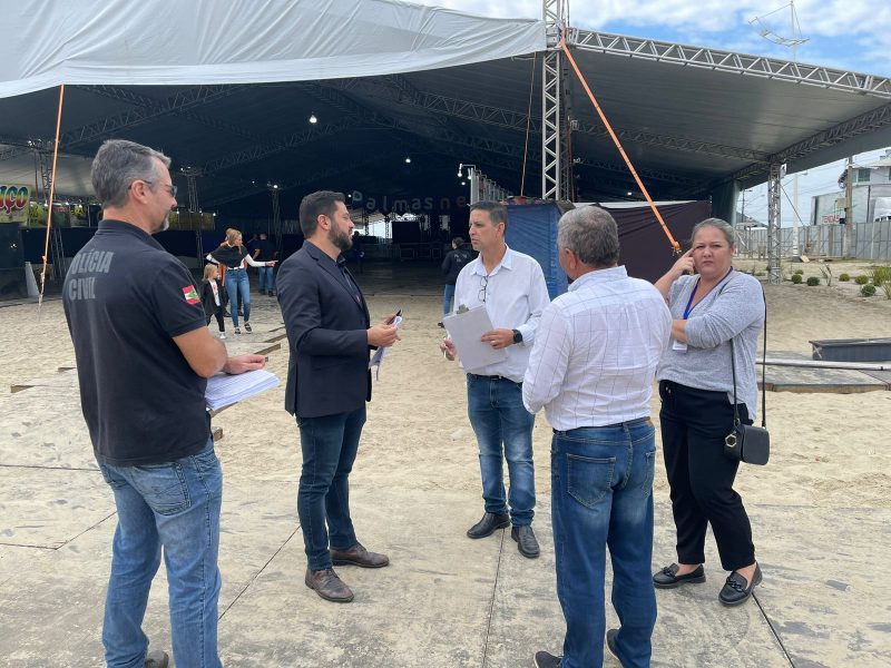 Vistoria na manh&atilde; desta sexta-feira (7) – Foto: Divulga&ccedil;&atilde;o/ND