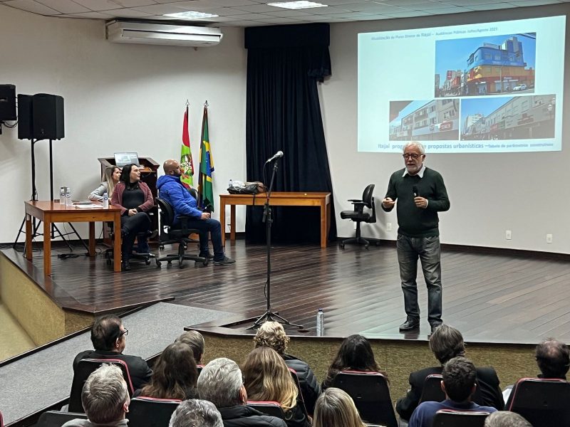 Veja cronograma das audiências públicas comunitárias em Itajaí