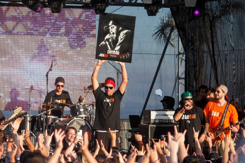 Banda Jah Eh, cover de Charlie Brown Jr – Foto: Leo Munhoz/ND