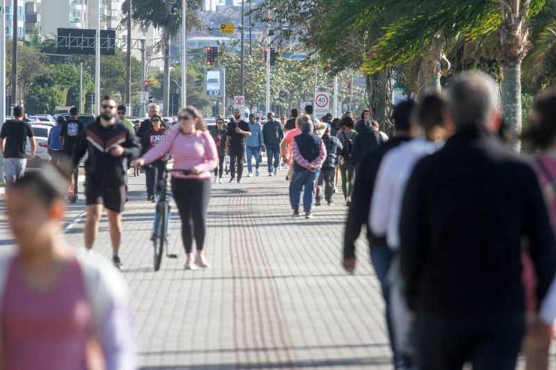 Domingo ensolarado antecede frente fria 