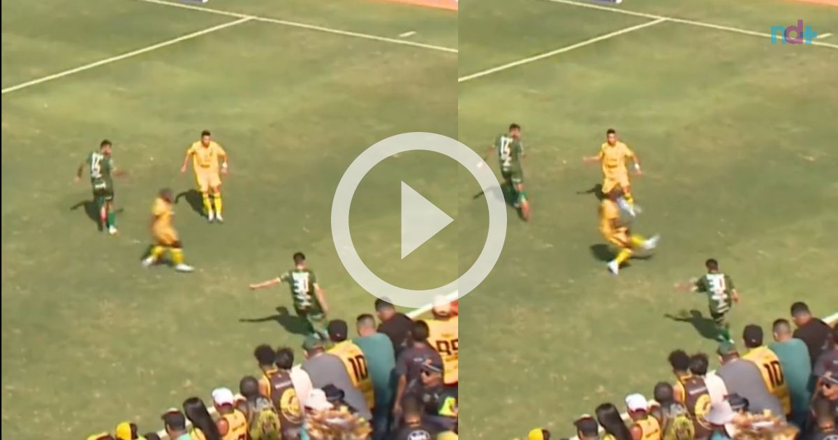 Ex-jogador do Paraná Clube leva chute na cabeça; veja o vídeo