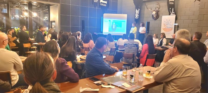 Evento aconteceu na noite da &uacute;ltima quarta-feira, em Chapec&oacute; – Foto: Divulga&ccedil;&atilde;o/ Associa&ccedil;&atilde;o Beneficente Recome&ccedil;o/ND