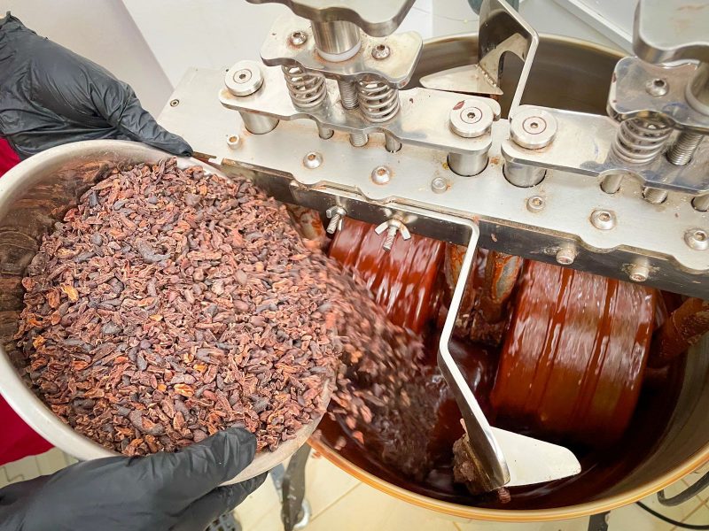 Fábrica de chocolate em Nova Veneza