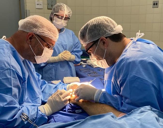 Mutir&atilde;o de cirurgias de m&atilde;o permite reabilitar pacientes para o trabalho – Foto: Divulga&ccedil;&atilde;o/Secom/ND