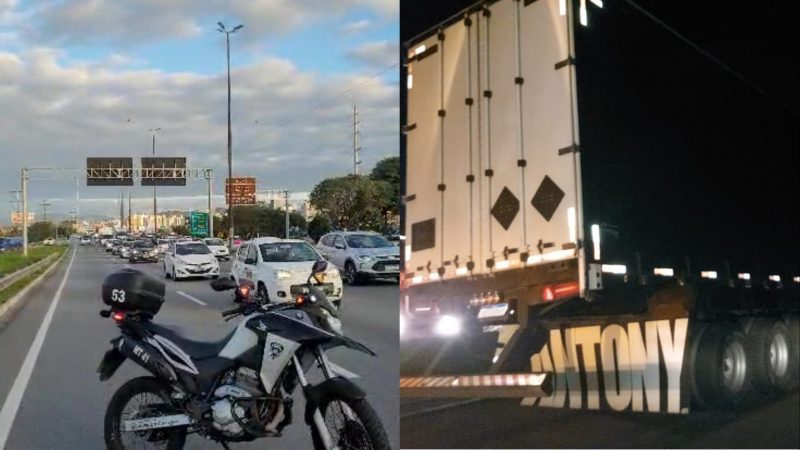 Trânsito intenso e acidentes marcam esta manhã de quinta-feira na Grande Florianópolis.