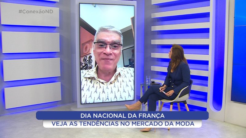 Conex&atilde;o ND recebe professor para falar sobre o mercado da moda – Foto: NDTV/Reprodu&ccedil;&atilde;o/ND