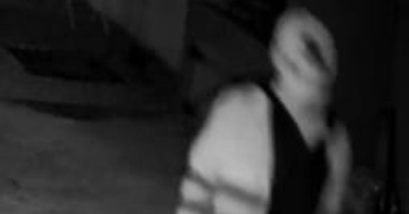 Suspeito de invadir casa foi flagrado pelas c&acirc;meras de seguran&ccedil;a – Foto: PM/Reprodu&ccedil;&atilde;o