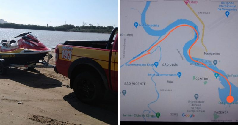 'Circunstâncias misteriosas' rondam jovem desaparecido em rio de Itajaí