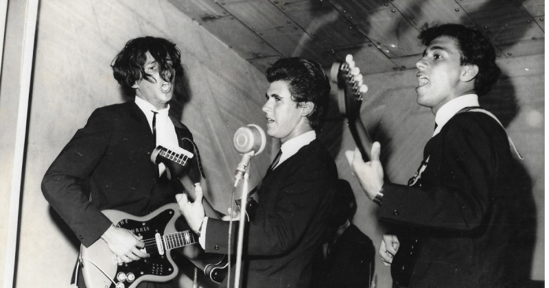 Os garotos lotavam os clubes de SC – Foto: Waldir Pessoa/Reprodu&ccedil;&atilde;o/ND