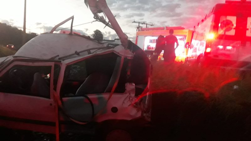 N&atilde;o foram detalhadas as causas do acidente e dever&aacute; ser investigado. – Foto: Corpo de Bombeiros/Reprodu&ccedil;&atilde;o/ND