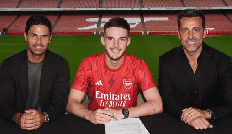 Declan Rice fechou com o Arsenal – Foto: Divulga&ccedil;&atilde;o
