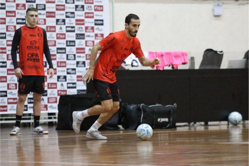 Depois de dois jogos pelo Estadual, JEC Futsal volta a jogar pela Liga Nacional