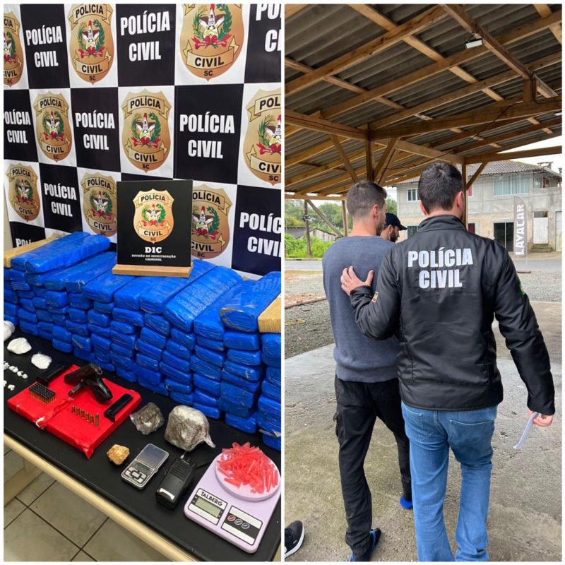 Homens são presos e esquema com detento de Blumenau é revelado