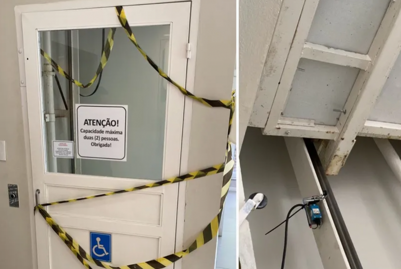 Idoso catarinense morreu ap&oacute;s acidente, esposa est&aacute; gravemente ferida e segue internada. – Foto: RBS TV