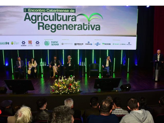 Evento foi em Chapec&oacute; – Foto: Governo de SC/ND