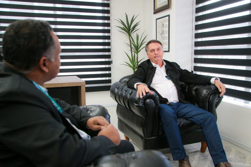 Jair Bolsonaro est&aacute; em SC onde cumprir&aacute; agenda em Florian&oacute;polis e Ituporanga – Foto: Eduardo Torres/Divulga&ccedil;&atilde;o/ND