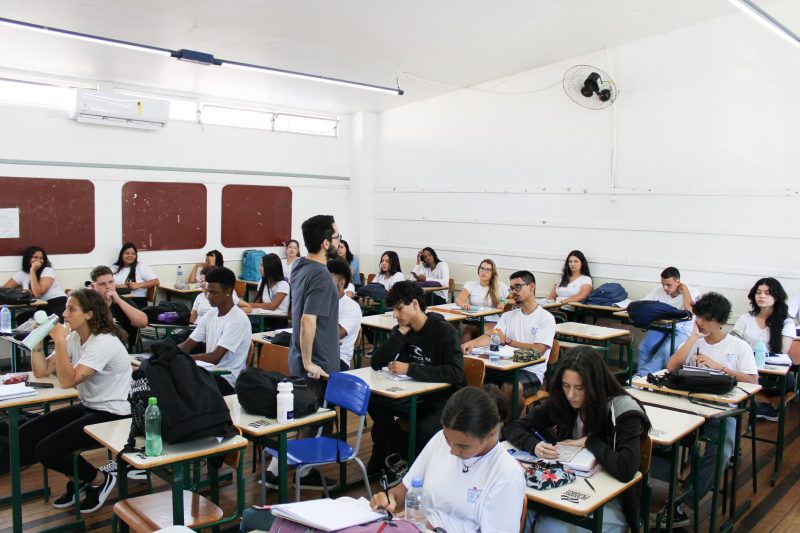 Alunos da rede estadual de ensino de SC