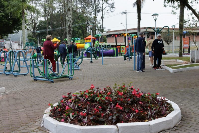 A entrega da obra foi feita em 5 de julho, com presen&ccedil;a do prefeito de Blumenau, M&aacute;rio Hildebrandt – Foto: Divulga&ccedil;&atilde;o