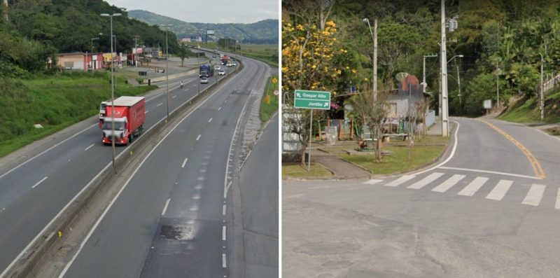 Fato aconteceu no dia 2 de fevereiro, mas envolvidos foram presos somente nesta quinta-feira (6), no Litoral Norte Catarinense – Foto: Arquivo/Google Street View/Divulga&ccedil;&atilde;o/ND