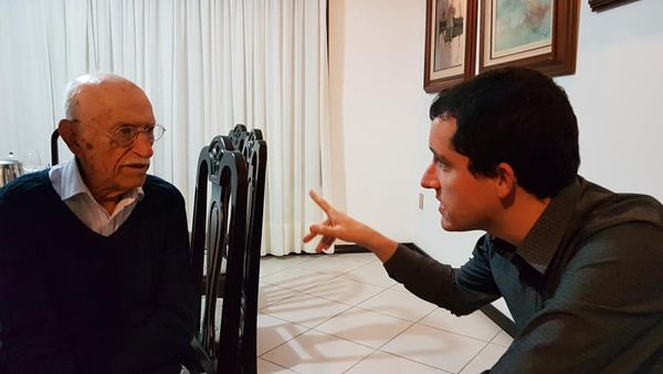 No dia dos av&oacute;s, seu Cobrinha ter&aacute; comemora&ccedil;&atilde;o dupla nesta quarta-feira (26) – Foto: Arquivo Pessoal/&Eacute;lcio de Souza/Reprodu&ccedil;&atilde;o/ND