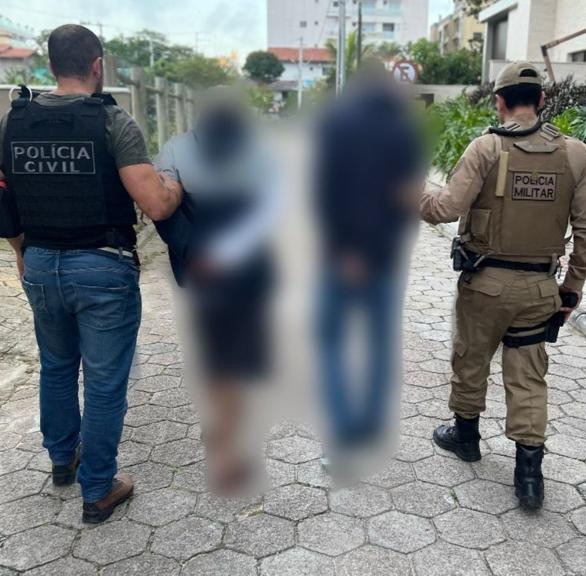 Dupla é presa em Bombinhas por estelionato