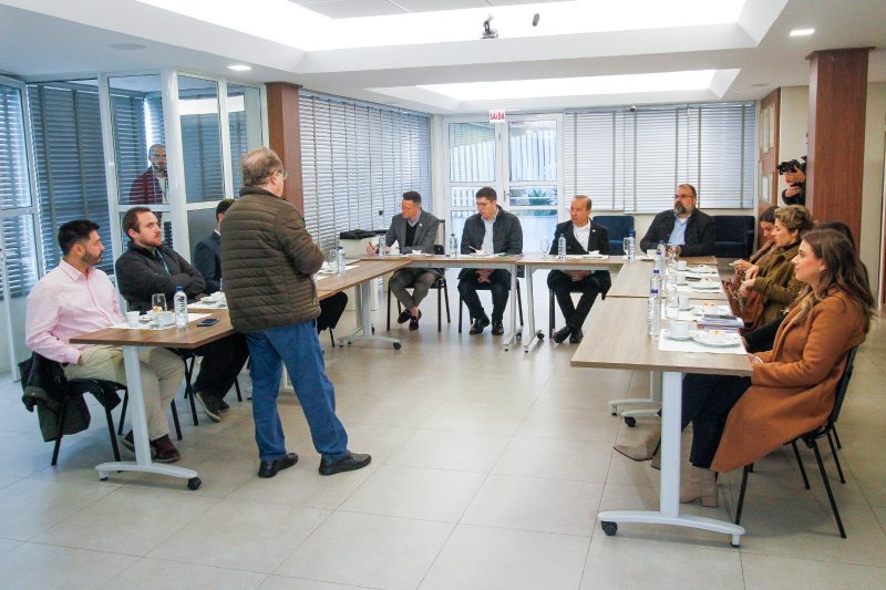 Governador Jorginho Mello durante entrevista aos jornalistas do Grupo ND – Foto: Leo Munhoz/ND