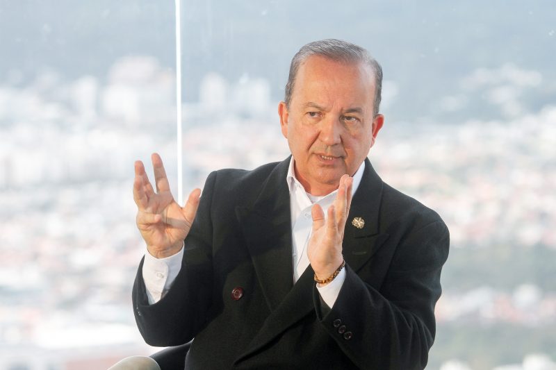 Jorginho Mello fala sobre programa para combater a fome em SC – Foto: Leo Munhoz/ND