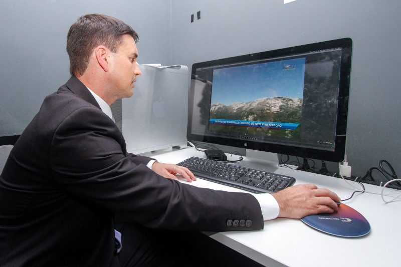 O jornalista Henrique Zanotto – Foto: Leo Munhoz/ND