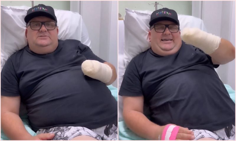 Humorista Pilha está internado no hospital de Xanxerê e deve receber alta médica ainda nesta semana 