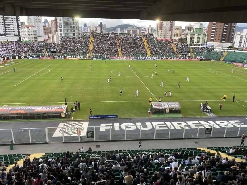 Figueirense e Oper&aacute;rio, em Florian&oacute;polis (SC) – Foto: Diogo de Souza