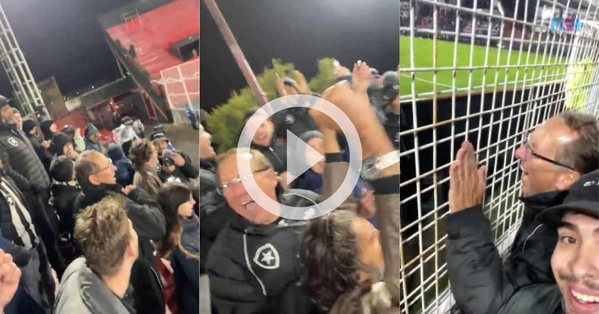 John Textor, do Botafogo, após ver jogo na torcida: É o único jeito de  assistir a futebol, botafogo