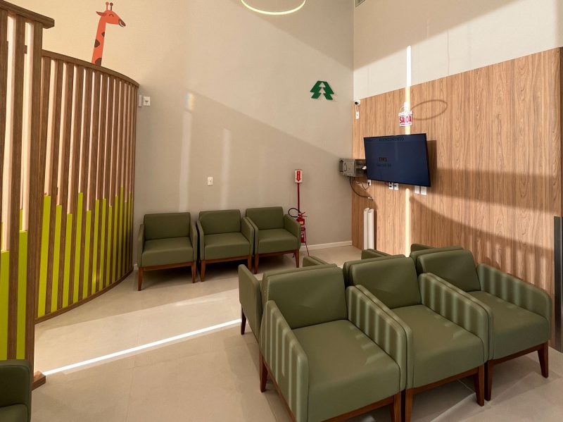 Unimed Blumenau has focused on comfort and has invested in collection rooms that are tailored to the needs of each patient – ​​Photo: Laboratorio Unimed Blumenau/Disclosure