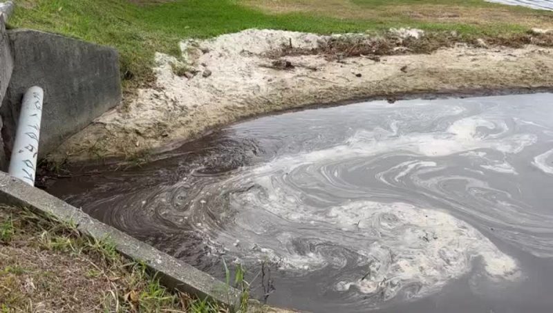 Moradores denunciam polui&ccedil;&atilde;o na &aacute;rea das Dunas da Lagoa – Foto: Divulga&ccedil;&atilde;o