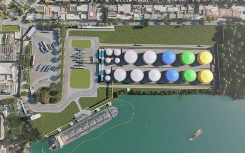 Projeto do terminal de combustíveis