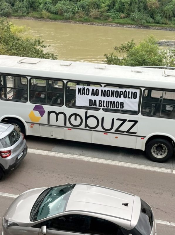 A manifesta&ccedil;&atilde;o ocorreu na manh&atilde; desta segunda-feira (03); A prefeitura da cidade emitiu uma nota sobre o caso – Foto: Portal Alexandre Jos&eacute;/Reprodu&ccedil;&atilde;o ND