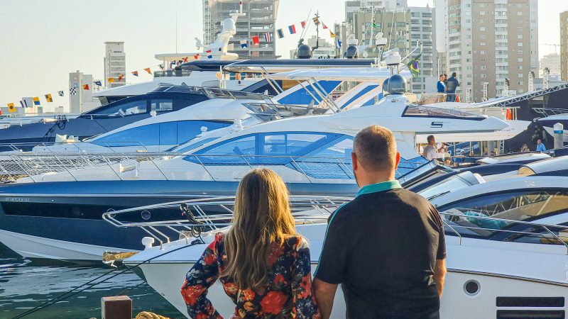 O evento, indicado para toda a fam&iacute;lia, conta com dezenas de embarca&ccedil;&otilde;es de diversos tamanhos, valores e estilos&nbsp;– Foto: Marina Itajaí Boat Show/Divulga&ccedil;&atilde;o