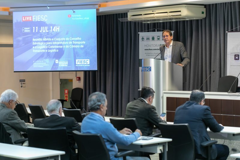 Mario Cezar de Aguiar, presidente da Fiesc – Foto: Filipe Scotti/Fiesc/ND