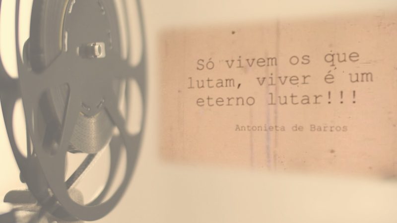 Uma das v&aacute;rias frases eternizadas por Antonieta de Barros – Foto: Reprodu&ccedil;&atilde;o NDTV/ND