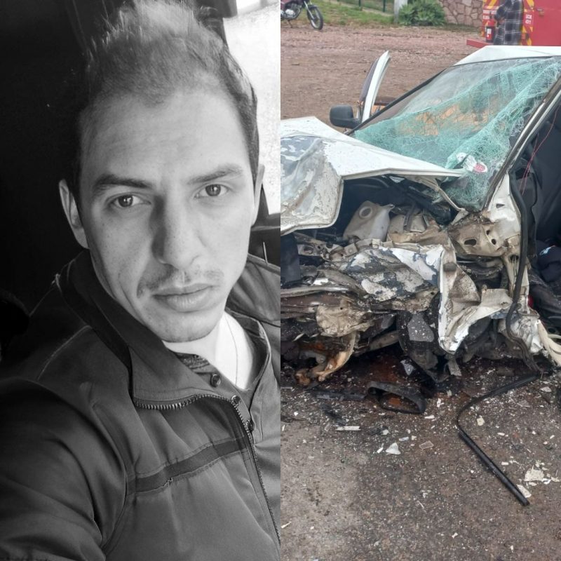 Márcio Teixeira Coutrin, de 37 anos, era motorista de uma banda na cidade de Lontras 