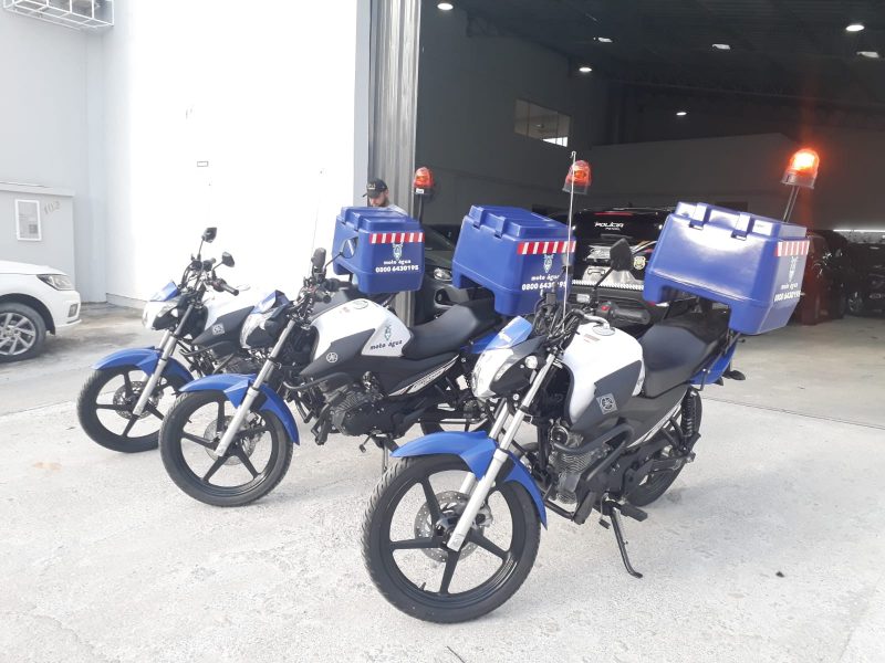 Moto &Aacute;gua vai atender casos de vazamento em Florian&oacute;polis – Foto: Casan/Divulga&ccedil;&atilde;o/ND