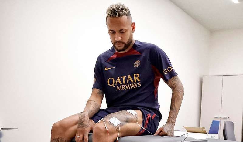 O craque durante a pr&eacute;-temporada do PSG – Foto: PSG/Divulga&ccedil;&atilde;o/ND