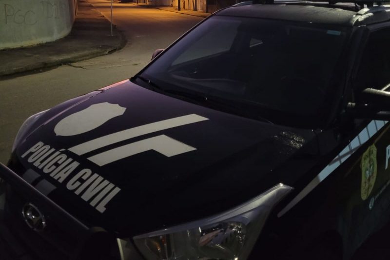 Os dois suspeitos foram localizados e presos no bairro Jardim Para&iacute;so – Foto: Pol&iacute;cia Civil/Reprodu&ccedil;&atilde;o/ND