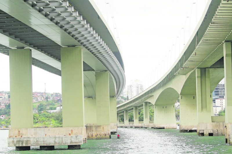 Pontes que fazem a ligação entre a Ilha de SC e o Continente estão precisando de intervenções &#8211; Foto: Leo Munhoz/ND