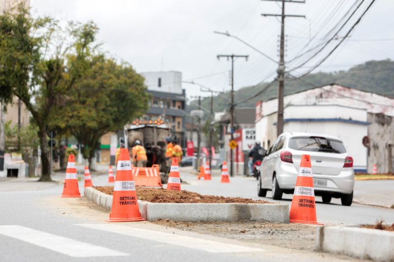 Obras j&aacute; est&atilde;o sendo realizadas no local – Foto: Prefeitura de Joinville/Divulga&ccedil;&atilde;o