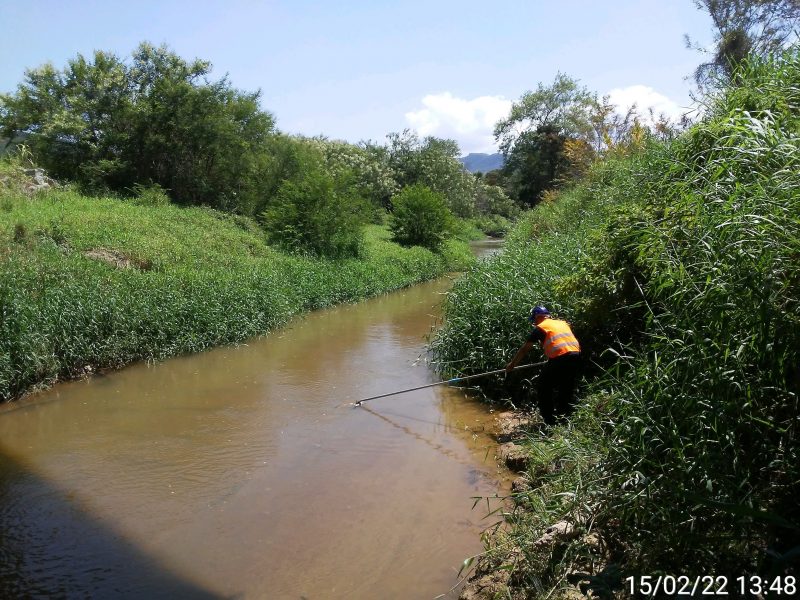 Programa de An&aacute;lise dos Recursos H&iacute;dricos – Foto: Arteris Litoral Sul/Divulga&ccedil;&atilde;o