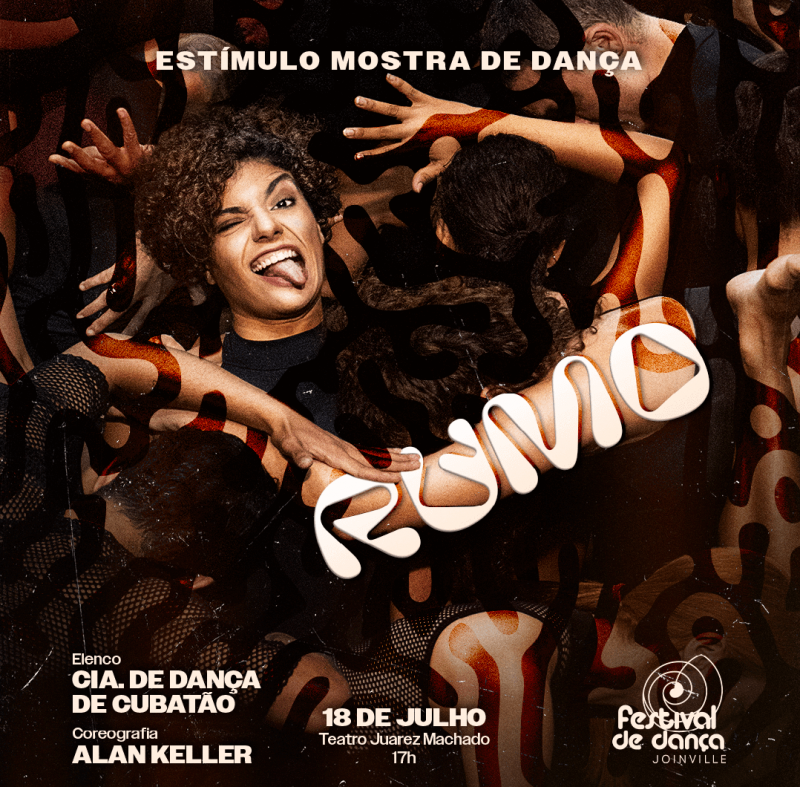 Cartaz do espet&aacute;culo “Rumo” – Foto: Divulga&ccedil;&atilde;o