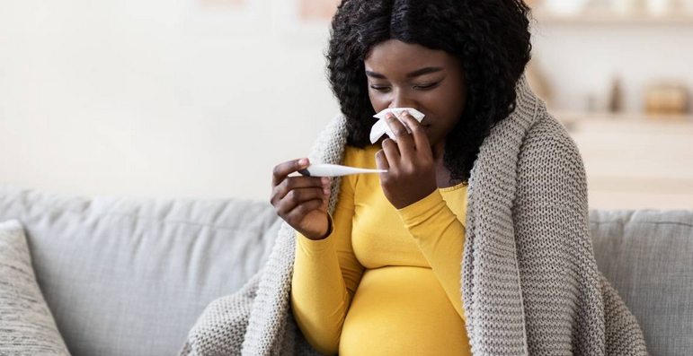 gripe durante a gravidez 