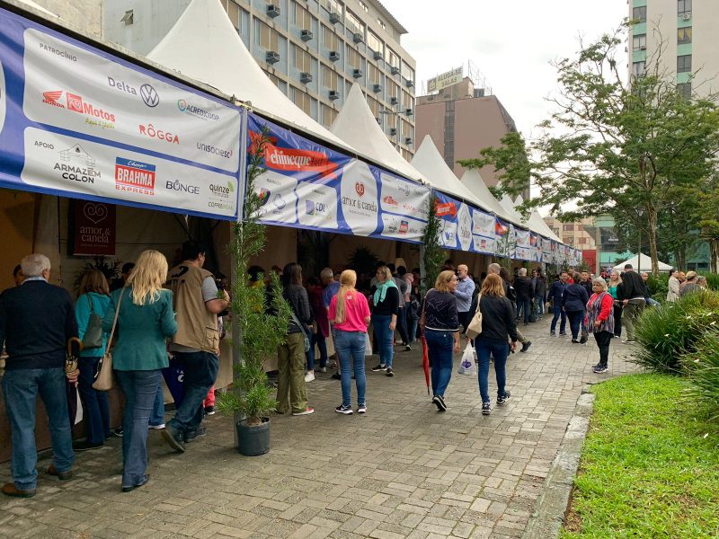 Chineque Fest movimenta Joinville na manh&atilde; de s&aacute;bado – Foto: NDTV