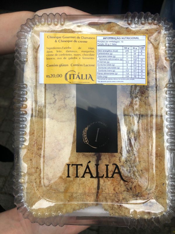 Panificadora e Confeitaria It&aacute;lia apresenta o sabor damasco com chocolate branco e nozes – Foto: NDTV